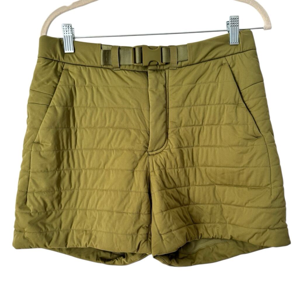 NWOT Lululemon Dynamic Movement 5” Quilted Shorts Bronze Green Women’s Size 8